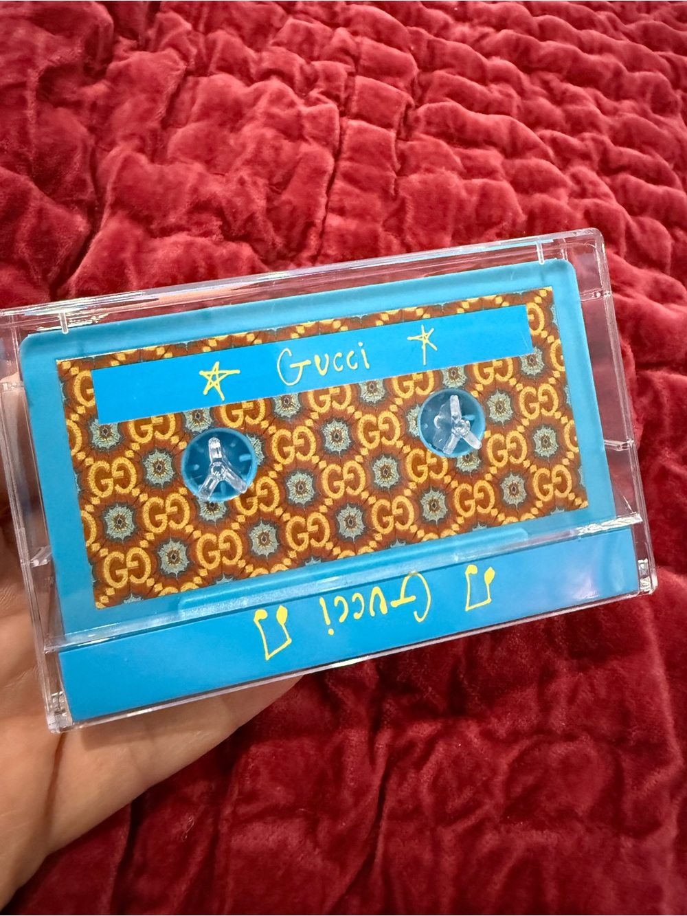 Gucci 2021 Holiday VIP Novelty "Listen With Love" Cassette USB Flash Drive - 16G